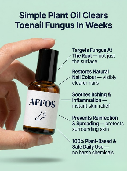 AFFOS Antifungal Nail Oil — Natural Toenail Fungus Treatment