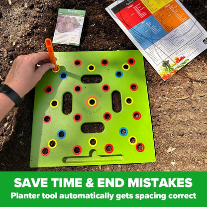 AFFOS Garden Seeding Square - Perfect Plant Spacing Tool