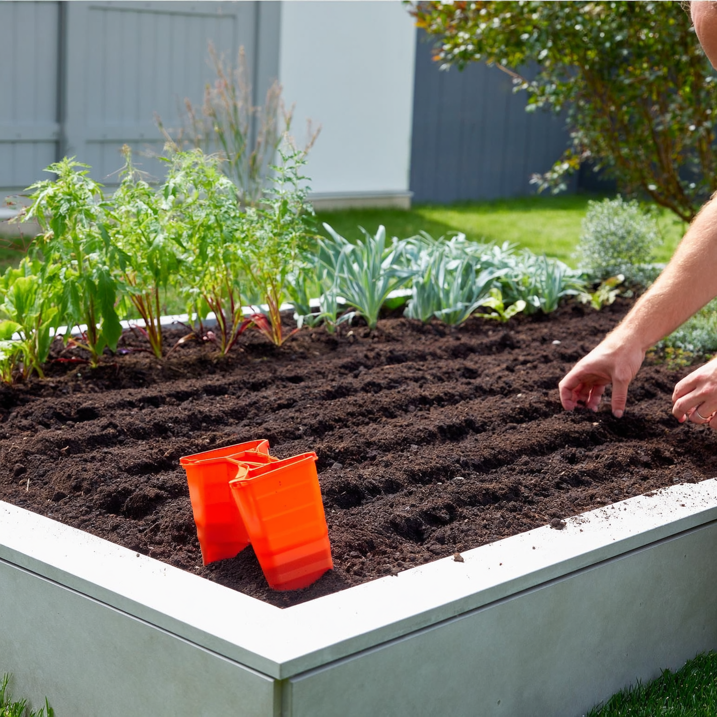 AFFOS Garden Seeding Square - Perfect Plant Spacing Tool